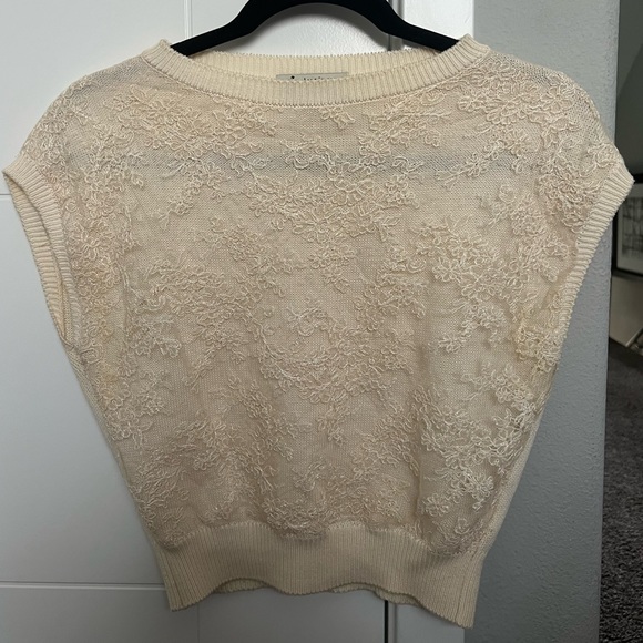 Leur Logette ivory top - Picture 1 of 5